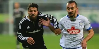 Beşiktaş ile Ç. Rizespor 33. randevuda