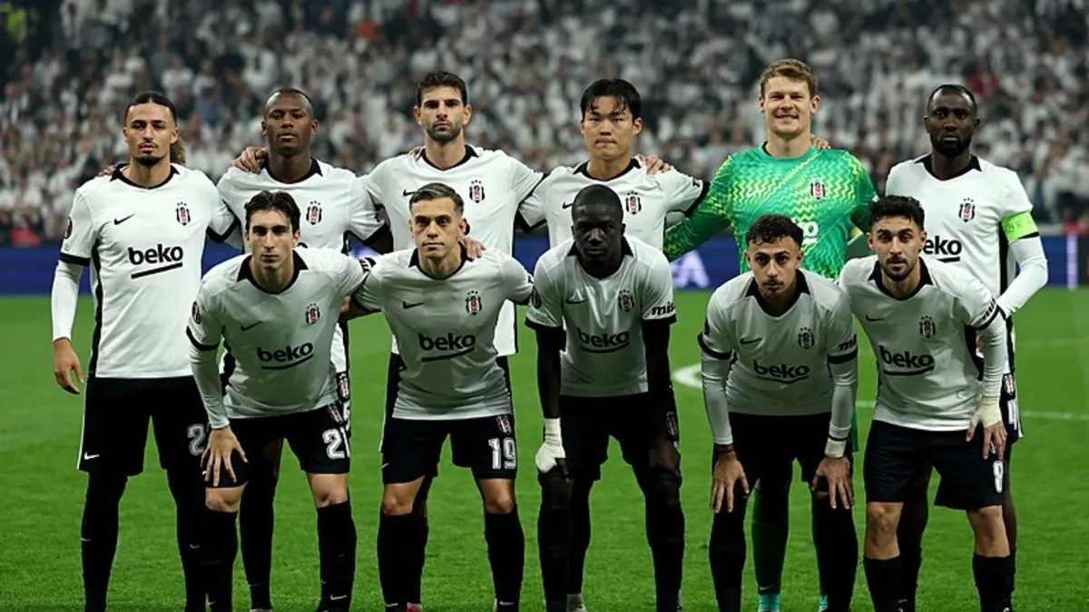 Beşiktaş namağlup yoluna devam ediyor. İşte Avrupa Ligi'nde puan durumu
