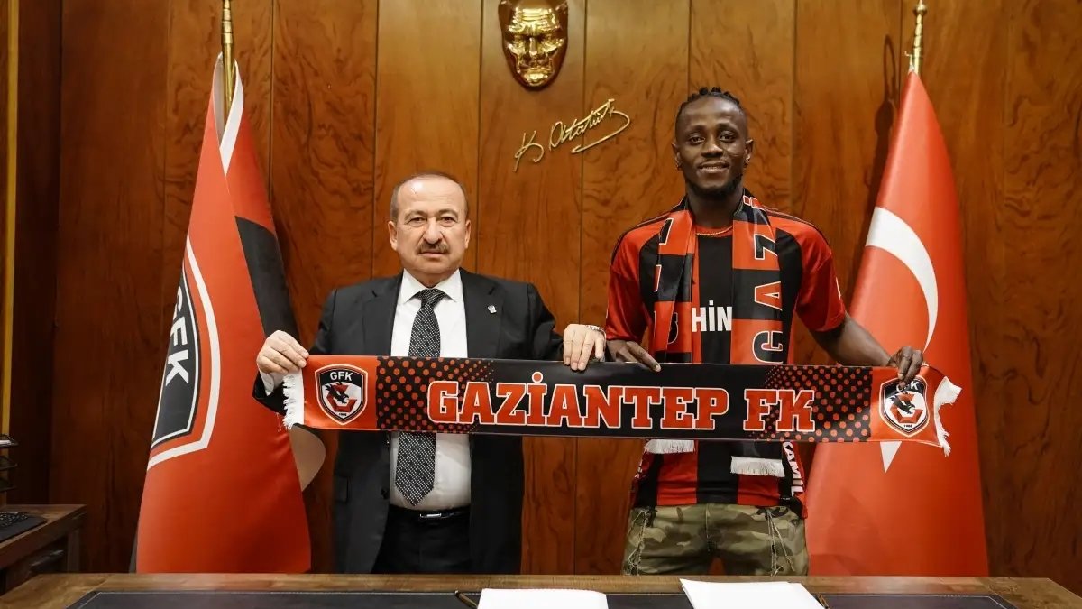 Gaziantep FK Emmanuel Boateng ile anlaştı