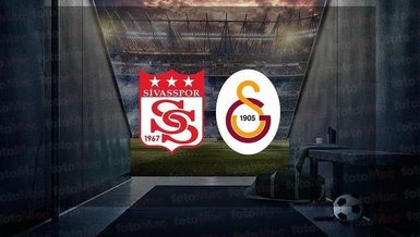 Sivasspor Galatasaray maçı CANLI
