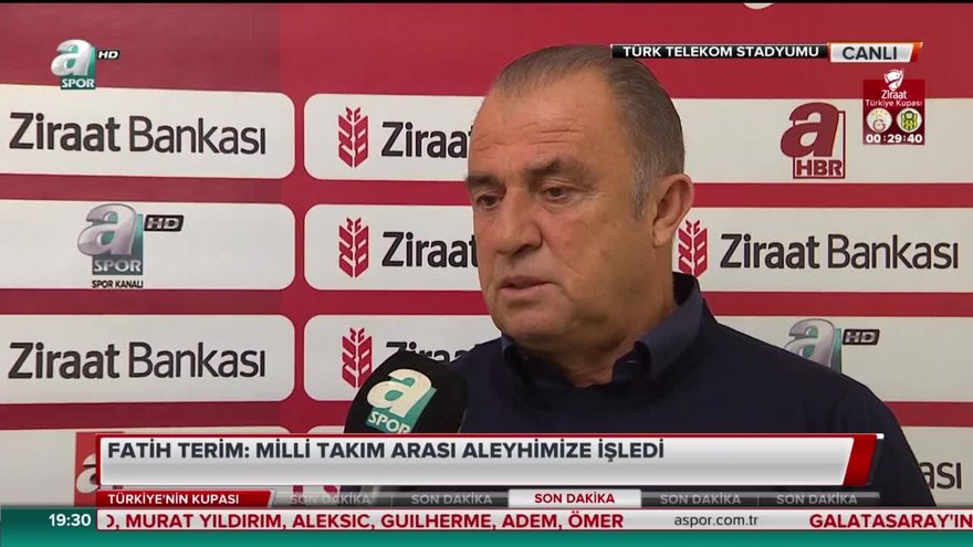 Galatasaray Teknik Direktoru Fatih Terim Den Yeni Malatyaspor Maci Oncesi Aciklamalar Videosunu I