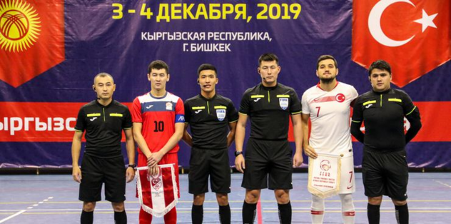 Futsal Milli Takımı hazırlık maçında Kırgızistan'a 5-3 mağlup