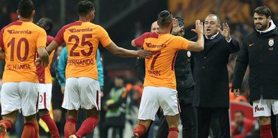 G.Saray'ın Terim'le 'Göz'ü zirvede