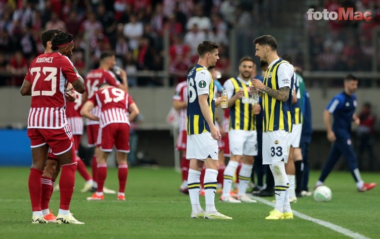 Fenerbahçe yarı final aşkına! İşte İsmail Kartal'ın Olympiakos maçı 11'i