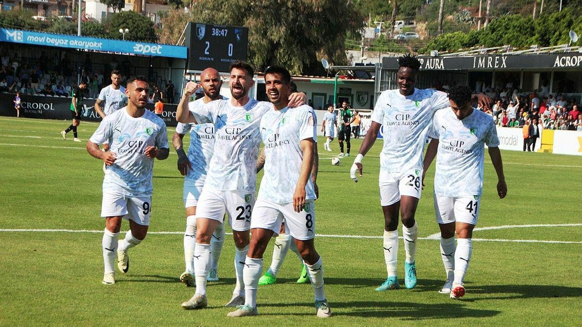 Bodrumspor 3-0 Kocaelispor (MAÇ SONUCU - ÖZET)