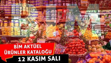 Bim aktüel katalog 12 Kasım | Bu Salı Bim'de hangi ürünler indirimde?