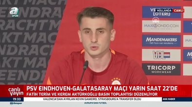 Son dakika Galatasaray haberi: Kerem Aktürkoğlu PSV maçı öncesi açıklamalarda bulundu! (GS spor haberi)