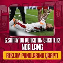 Galatasaray'da korkutan sakatlık! Noa Lang...