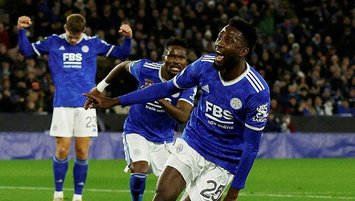 Leicester City tur avantajını kaptı!