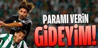 Paramı verin hemen gideyim