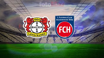 Bayer Leverkusen - Heidenheim maçı yayın bilgileri!