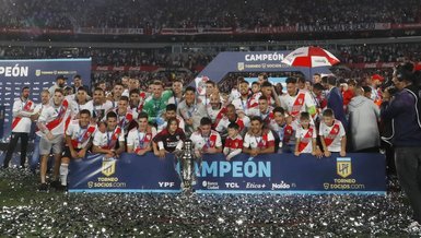 Arjantin Ligi'nde River Plate 3 hafta kala şampiyonluğunu ilan etti