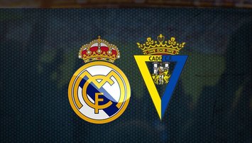Real Madrid - Cadiz maçı ne zaman ve saat kaçta?