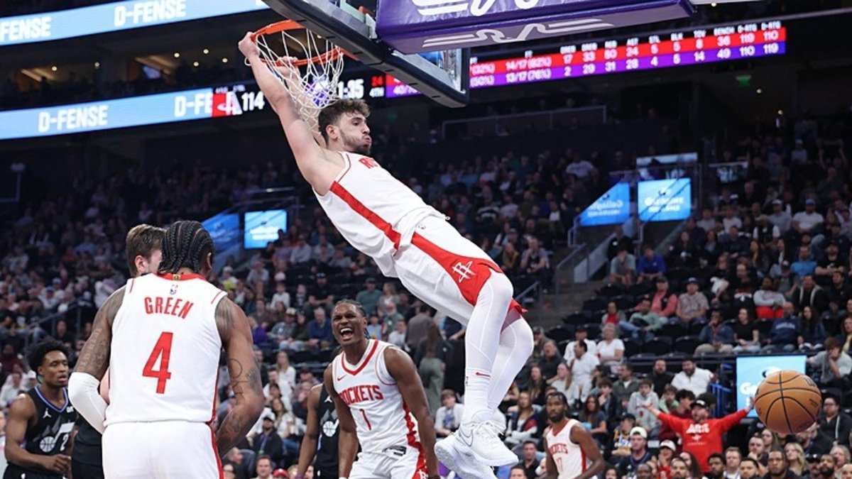 Alperen Şengün 33 sayı attı Houston deplasmanda kazandı Alperen Şengün 33 sayı attı Houston deplasmanda kazandı