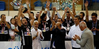 Beşiktaş Mogaz kupasını aldı