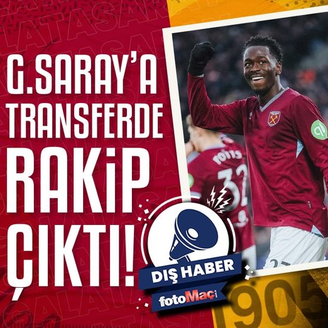 Galatasaray’a transferde dev rakipler!