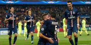 Dev maçta gülen PSG