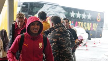 G.Saray kafilesi Bolu'ya geldi