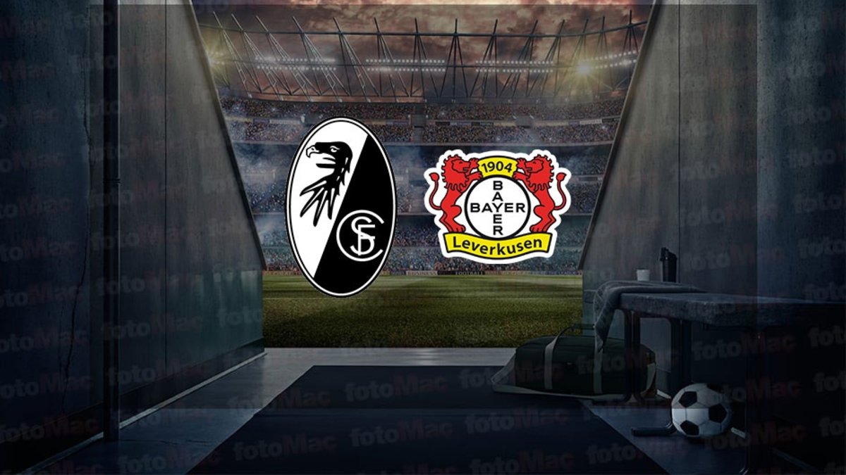 Freiburg-Bayer Leverkusen maçı ne zaman, saat kaçta ve hangi kanalda canlı yayınlanacak? | Almanya Bundesliga Freiburg-Bayer Leverkusen maçı ne zaman, saat kaçta ve hangi kanalda canlı yayınlanacak? | Almanya Bundesliga