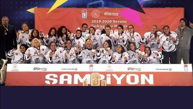Türkiye Buz Hokeyi Kadınlar Ligi'nde Buz Adam GSK mutlu sona ulaştı