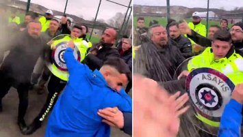 Maç bitti ortalık karıştı!