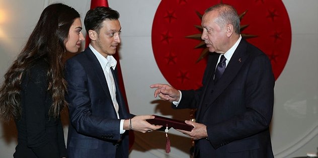 Başkan Erdoğan Özil’i kabul etti