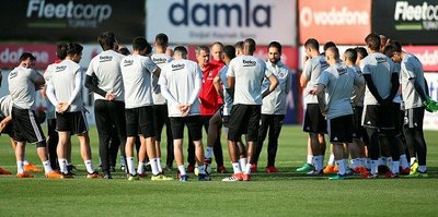 Beşiktaş'ta derbi hazırlıkları devam ediyor