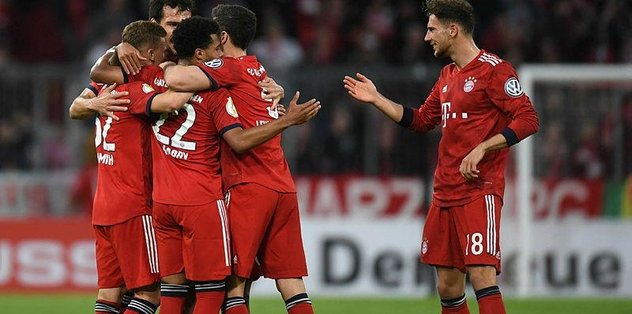 Almanya Kupası'nda yarı finale çıkan takımlar belli oldu