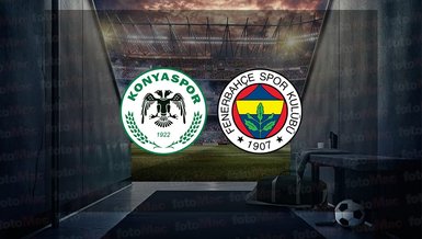 KONYASPOR FENERBAHÇE SÜPER LİG MAÇI CANLI 📺 | Konyaspor - Fenerbahçe maçı hangi kanalda canlı yayınlanacak? Saat kaçta?