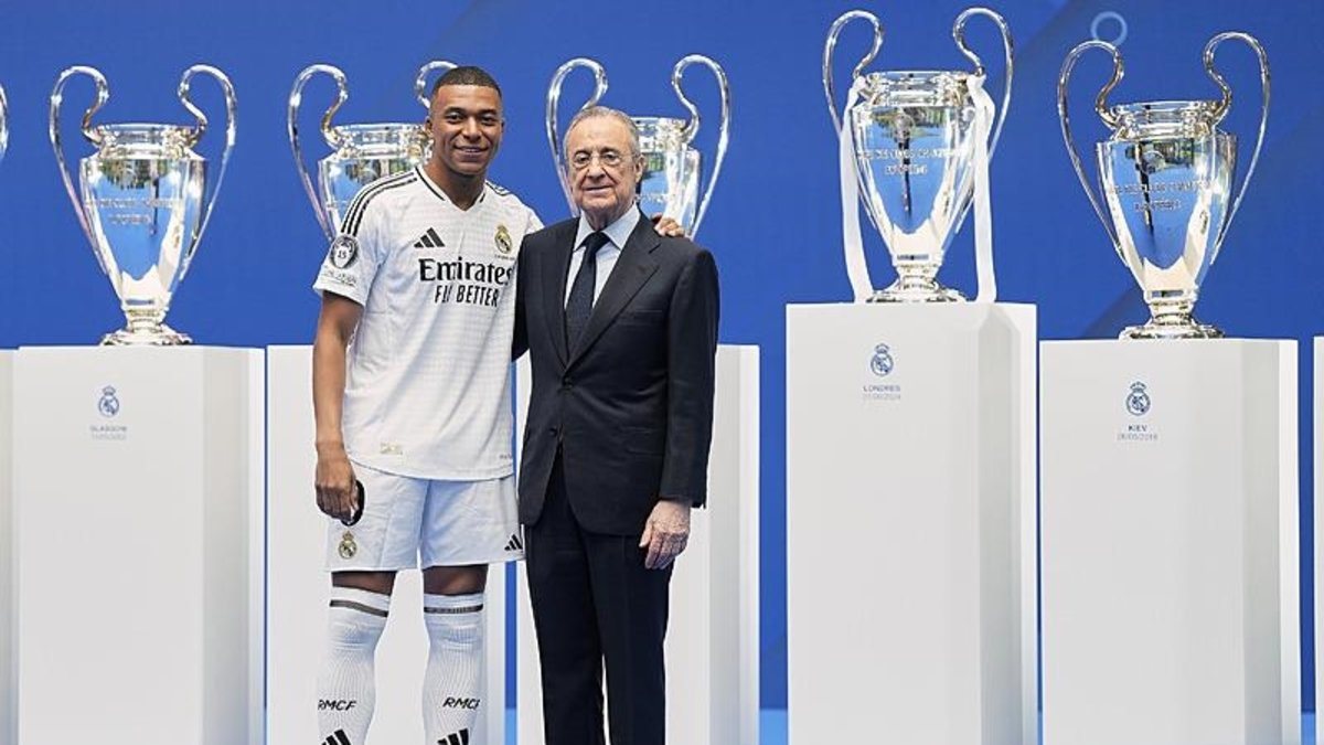 Mbappe Real'de