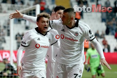 Beşiktaş - Alanyaspor maçından kareler
