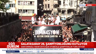 >G.Saray'ın şampiyonluk turu başladı!
