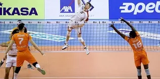 AXA Sigorta Erkekler Kupa Voley: İstanbul Büyükşehir Belediyespor: 0 - Galatasaray: 3