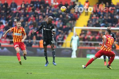 Kayserispor - Beşiktaş maçından kareler