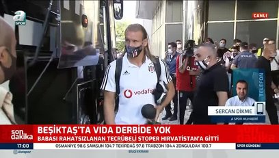 >Beşiktaş'ta Vida şoku!