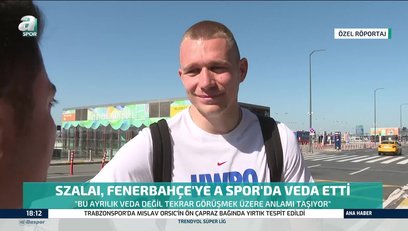 >Szalai F.Bahçe'ye veda etti!