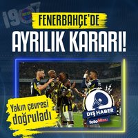 F.Bahçe'de ayrılık kararı!