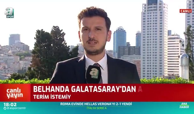 Belhanda Galatasaray'dan ayrılıyor mu? Canlı yayında açıkladı