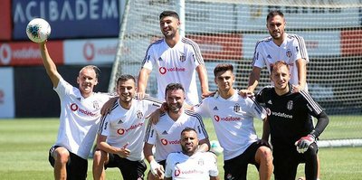 Beşiktaş pas ve taktik çalıştı