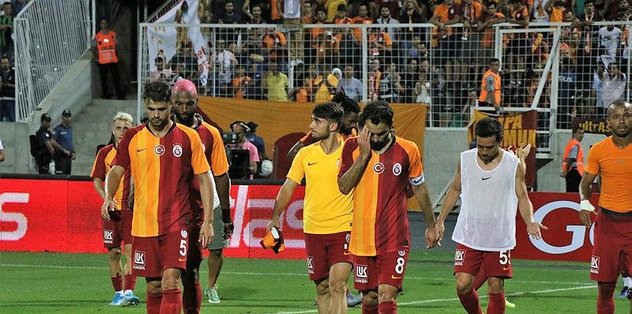 Galatasaray'da orta saha çöktü