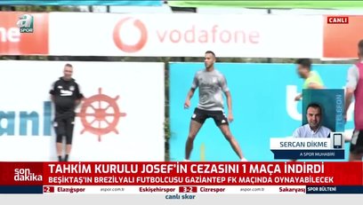 >Tahkim'den Josef de Souza kararı! O maçta oynayacak
