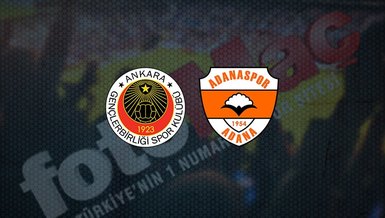 Gençlerbirliği - Adanaspor maçı ne zaman, saat kaçta ve hangi kanalda canlı yayınlanacak? | TFF 1. Lig