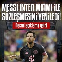 Messi Inter Miami ile sözleşmesini yeniledi!