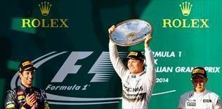 F1'de sezonun ilk yarışı Rosberg'in