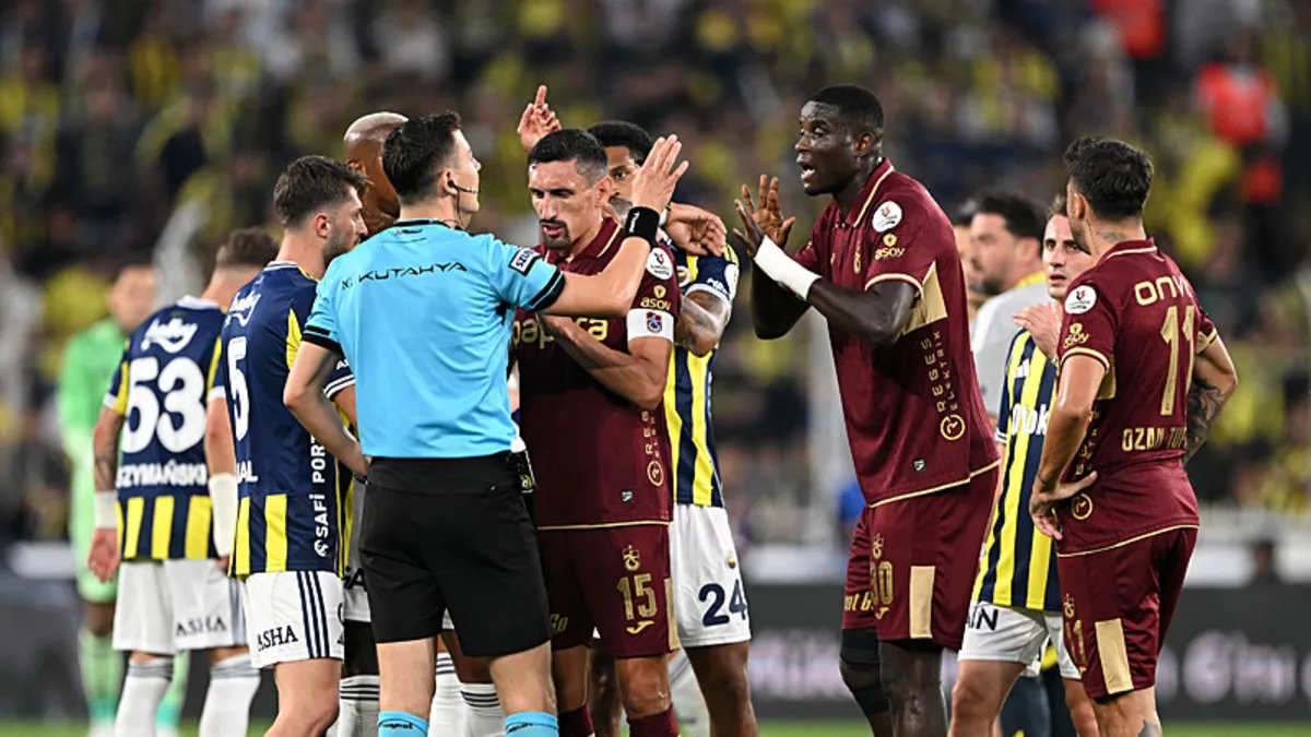 Trabzonspor'dan ilk devre bitiminde hakem tepkisi!