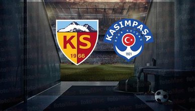 Bellona Kayserispor - Kasımpaşa maçı CANLI Trendyol Süper Lig