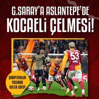 G.Saray'a Kocaelispor çelmesi!