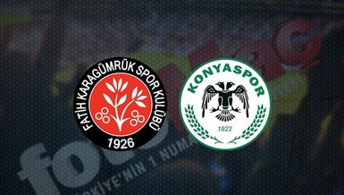 Fatih Karagümrük - Konyaspor | CANLI