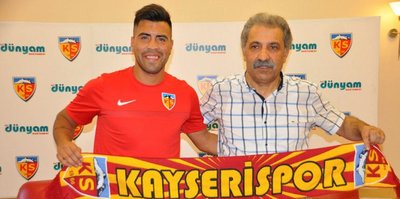 Kayserispor, Espinoza ile sözleşme imzaladı