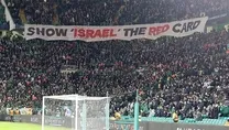 Celtic taraftarından İsrail’e kırmızı kart!